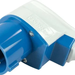as-Schwabe CEE-Winkelstecker 230V-16A-3polig, blau Abverkauf