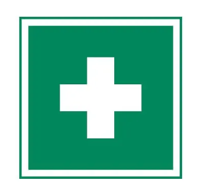 Top-Angebot Holthaus Medical Rettungszeichen Erste Hilfe nachleuchtende 80 x 80 mm