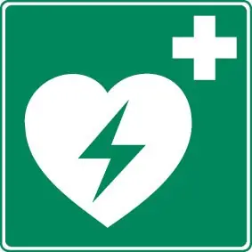 Neue Kollektion Holthaus Medical Rettungszeichen Defibrillator nachleuchtend 200 x 200 mm