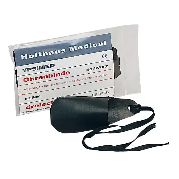 Meistverkauft Holthaus Medical YPSIMED Ohrenbinde schwarz 11 x 13 cm