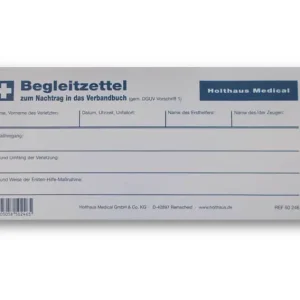 Günstig Holthaus Medical Begleitzettelblock