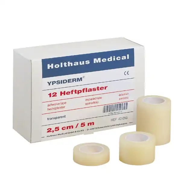Geprüft Holthaus Medical YPSIDERM Heftpflaster Nachfüllpackung 2,5 cm x 5 m