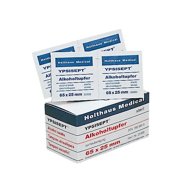 Holthaus Medical YPSISEPT Alkoholtupfer 65 x 25 mm Schneller Versand