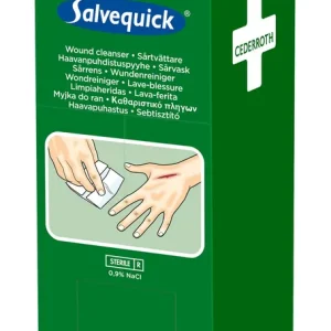 Top-Angebot Holthaus Medical Salvequick Wundreinigungstücher 10 x 14 cm im Spender
