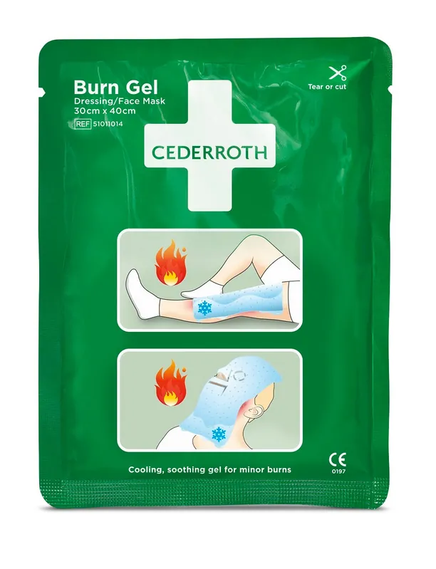 Neue Ware Holthaus Medical Verbrennungsschutz Gesichtsmaske steril 30 x 40 cm