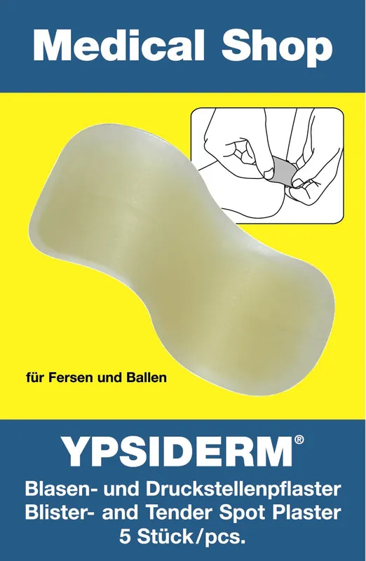 Garantierte Lieferung Holthaus Medical YPSIDERM Blasenpflaster für Ferse + Ballen, 5 Stück
