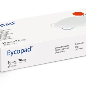 Holthaus Medical Eycopad Augenkompresse 50 Stück unsteril 56 x 70 mm Nur Heute