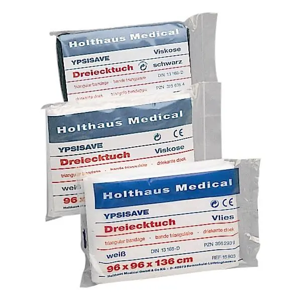 Preis Gesenkt Holthaus Medical YPSISAVE Dreiecktuch weiß 96 x 96 x 136 cm