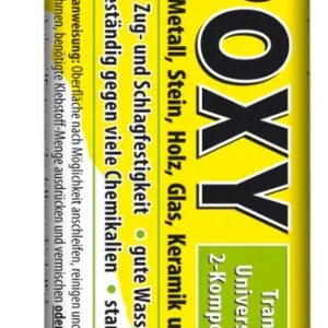 PETEC POXY 2-K-Universalkleber, 50 ml Doppelkartusche Neue Kollektion