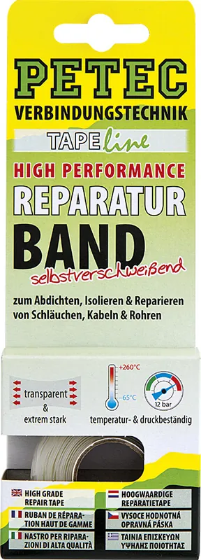 Angebot PETEC Reparaturband HIGH PERFORMANCE transparent 3 m
