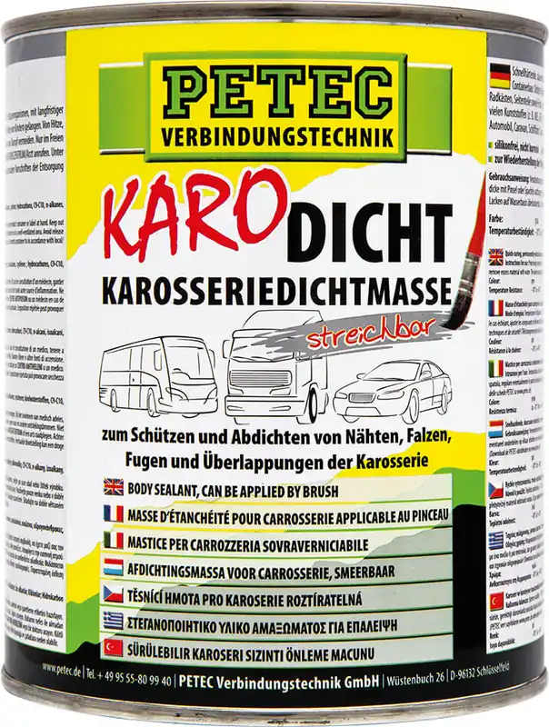 PETEC Karosserie Klebe- und Dichtmasse, 1000 ml Neuheit