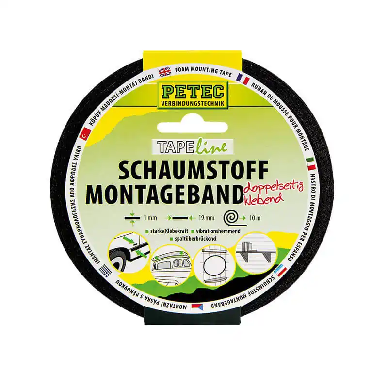 Jetzt Kaufen PETEC Montageband 19 mm x 10 m