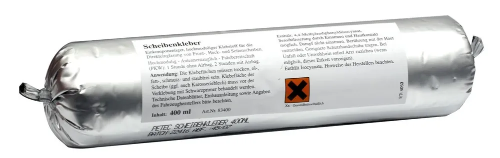 Preiswert PETEC Scheibenkleber, 400 ml Schlauchbeutel