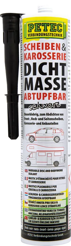 PETEC Scheiben- und Karosseriedichtmasse, 310 ml Farbe: weiß Neu Im Sortiment