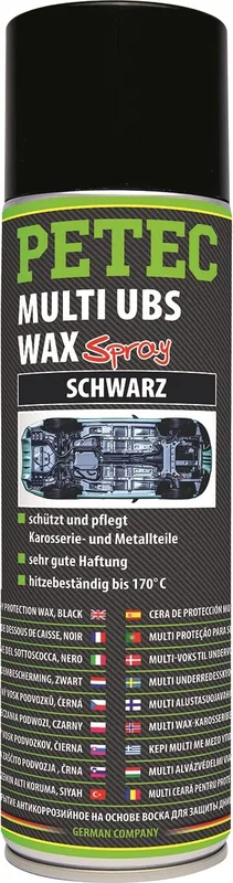 Kracherpreis PETEC Multi UBS -Wax schwarz, 500 ml