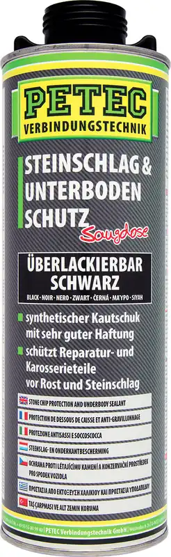 Saisonangebot PETEC Steinschlag- und Unterbodenschutz schwarz Inhalt: 1000 ml