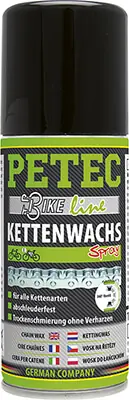 Sofort Bestellen PETEC Kettenwachs Spray 100 ml