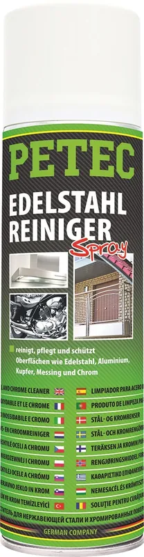 Preisknaller PETEC Edelstahlreiniger 500 ml, NSF zertifiziert