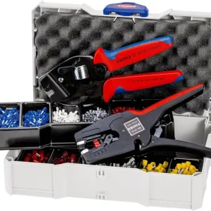 Sonderangebot KNIPEX Aderendhülsensortiment 1252-teiligzange 195 mm,Abisolierzange