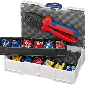 Sonderangebot KNIPEX Kabelverbindersortiment 286-teilig KunststoffboxKNIPEX