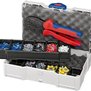 Direktkauf KNIPEX Aderendhülsensortiment 1201-teiligange PreciForce®