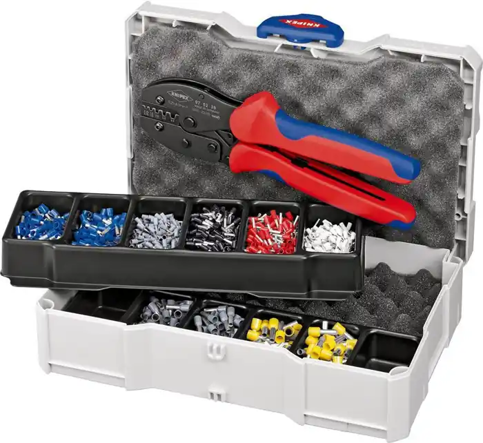 Direktkauf KNIPEX Aderendhülsensortiment 1201-teiligange PreciForce®
