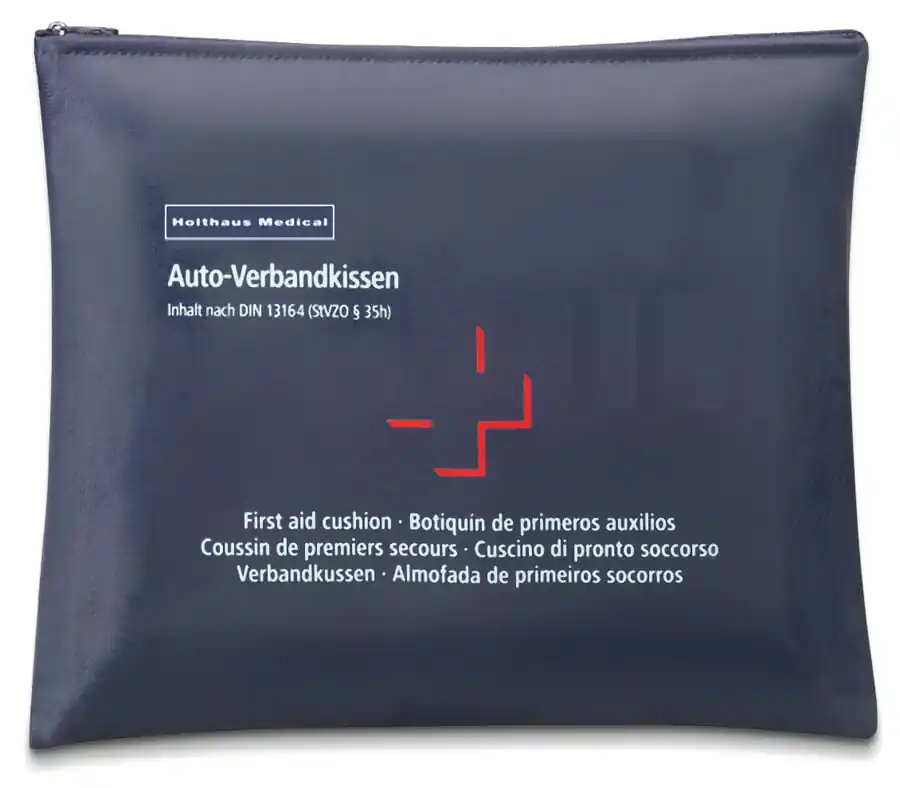Markenprodukt Holthaus Medical Verbandkissen blau