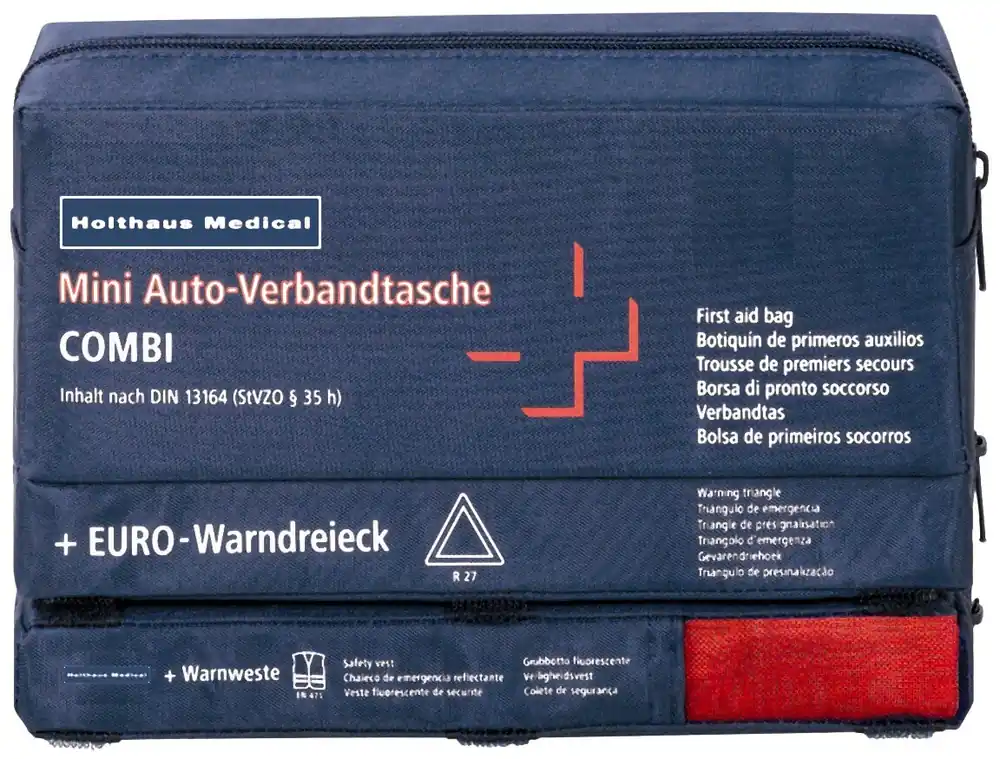 Holthaus Medical Mini 3 in 1 Verbandtasche blau Wochenendangebot