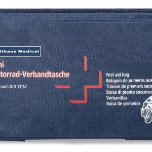 Holthaus Medical Mini Motorrad Verbandtasche Inhalt nach DIN 13 167 Super-Preis