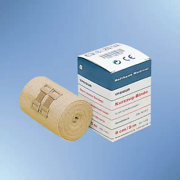 Saisonangebot Holthaus Medical YPSIDUR Kurzzug-Binde mit Verbandklammern Breite: 12 cm