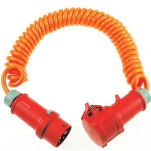 Abverkauf as-Schwabe CEE-BQ-Spiralleitung 16A H07BQ-F 5G2,5, 5 m Leiterquerschnitt: 2
