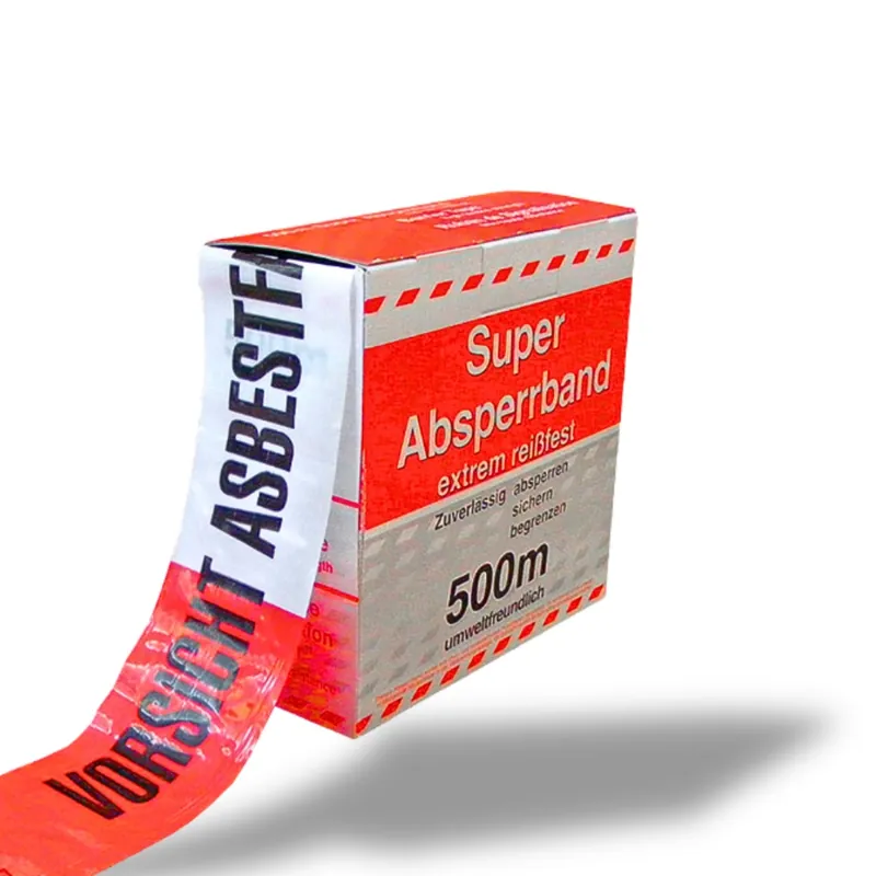 Neue Kollektion DESABAG Absperrband Asbest