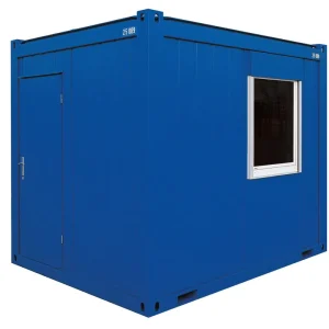 Preis Gesenkt Containex Bürocontainer BM 16ft, Rauminnenhöhe 2.540 mm, Enzianblau