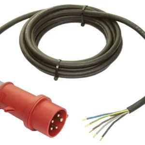 as-Schwabe CEE-Anschlussleitung 5G4, 5 m  Kabel: 5x1 Highlight