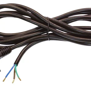 as-Schwabe Anschlussleitung H05VV-F 3G1,0, 10 m, schwarz Kabel: schwarz Bestseller
