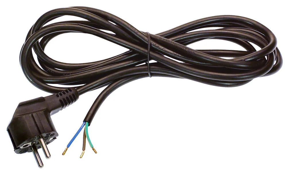 as-Schwabe Anschlussleitung H05VV-F 3G1,0, 10 m, schwarz Kabel: schwarz Bestseller