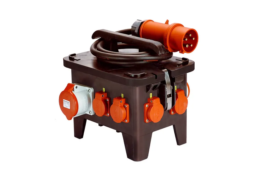 Top-Seller as-Schwabe CEE Baustellenstromverteiler M4 400V