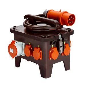 as-Schwabe CEE Baustellenstromverteiler M3 400V Neu