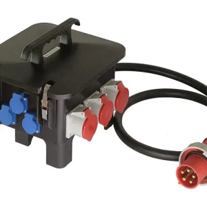 as-Schwabe CEE Baustellenstromverteiler M5 400V Top-Angebot