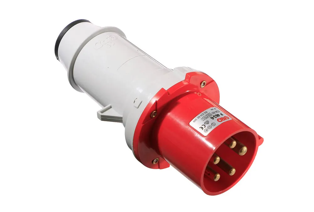 as-Schwabe CEE-Stecker 63A, 5-polig, 6h Stromstärke: 63A Sonderangebot