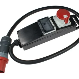 Sonderangebot as-Schwabe Vollgummi-Steckdosenleiste S21+