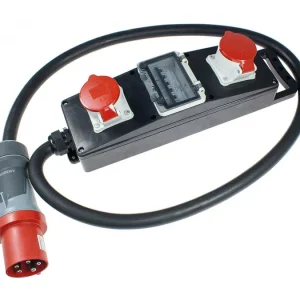 Neue Ware as-Schwabe Vollgummi-Steckdosenleiste S20+