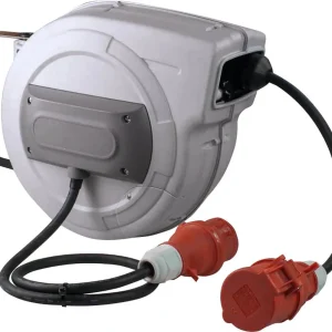 as-Schwabe Automatischer CEE-Kabelaufroller 400V, 15m Kabellänge: 15 m Nur Für Kurze Zeit