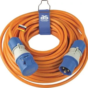 as-Schwabe CEE-Verlängerung powerlight H07BQ-F 25 m, orange Kabellänge: 25 m Angebot