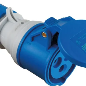 Sonderangebot as-Schwabe CEE-Kupplung 230V/16A, blau powerlight