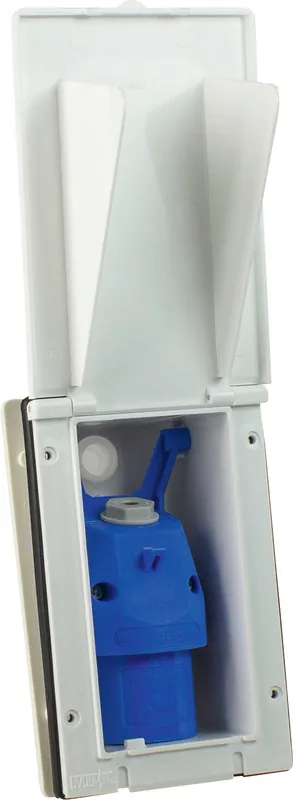 as-Schwabe CEE-Camping-Einspeisungsstecker 230 V 16A 3 polig,ausklappbar, weiß Schnäppchen