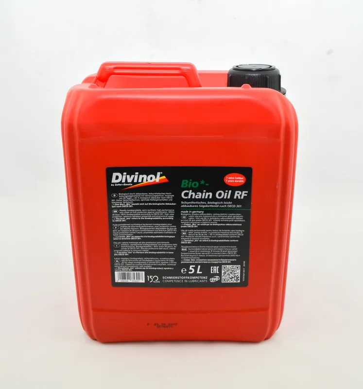 Zeller+Gmelin Bio-Kettenöl Divinol 5 Liter Schneller Versand