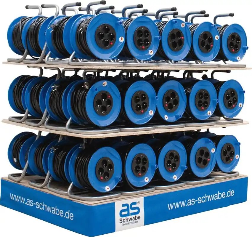 Versand Am Gleichen Tag as-Schwabe Aktions-Sicherheits-Kabeltrommel 3G1,5, 50 m