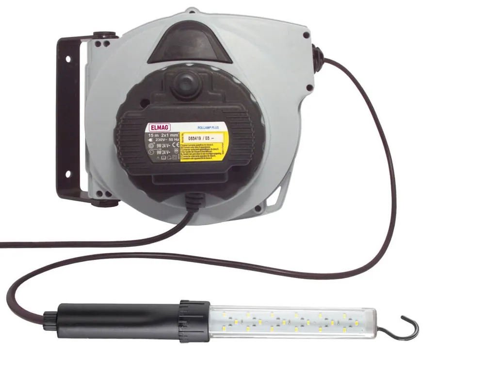 Bestseller ELMAG Kabelaufroller automatisch ROLL ELECTRIC LIGHTY LED 230-24-15
