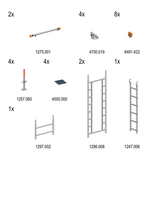 Expressversand Layher Steigtechnik SoloTower Treppen-Kit Erweiterung TYP 2